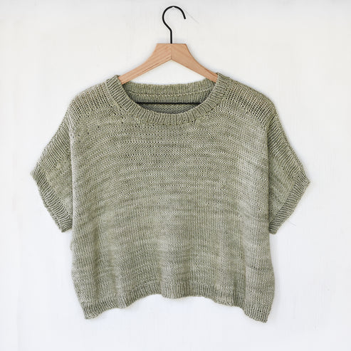 Andrea Mowry's Nebula in Wool + Cotton