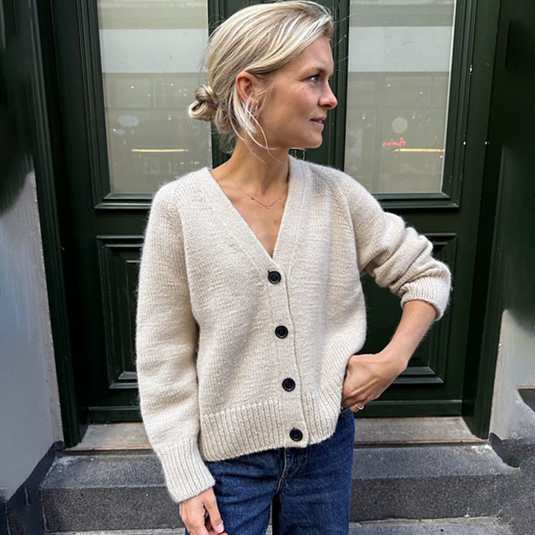 Champagne Cardigan by PetiteKnit