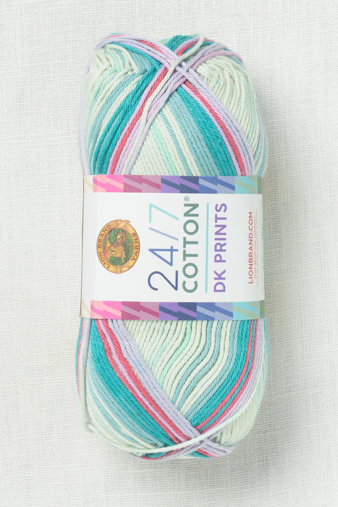 Lion Brand 24/7 Cotton DK Prints