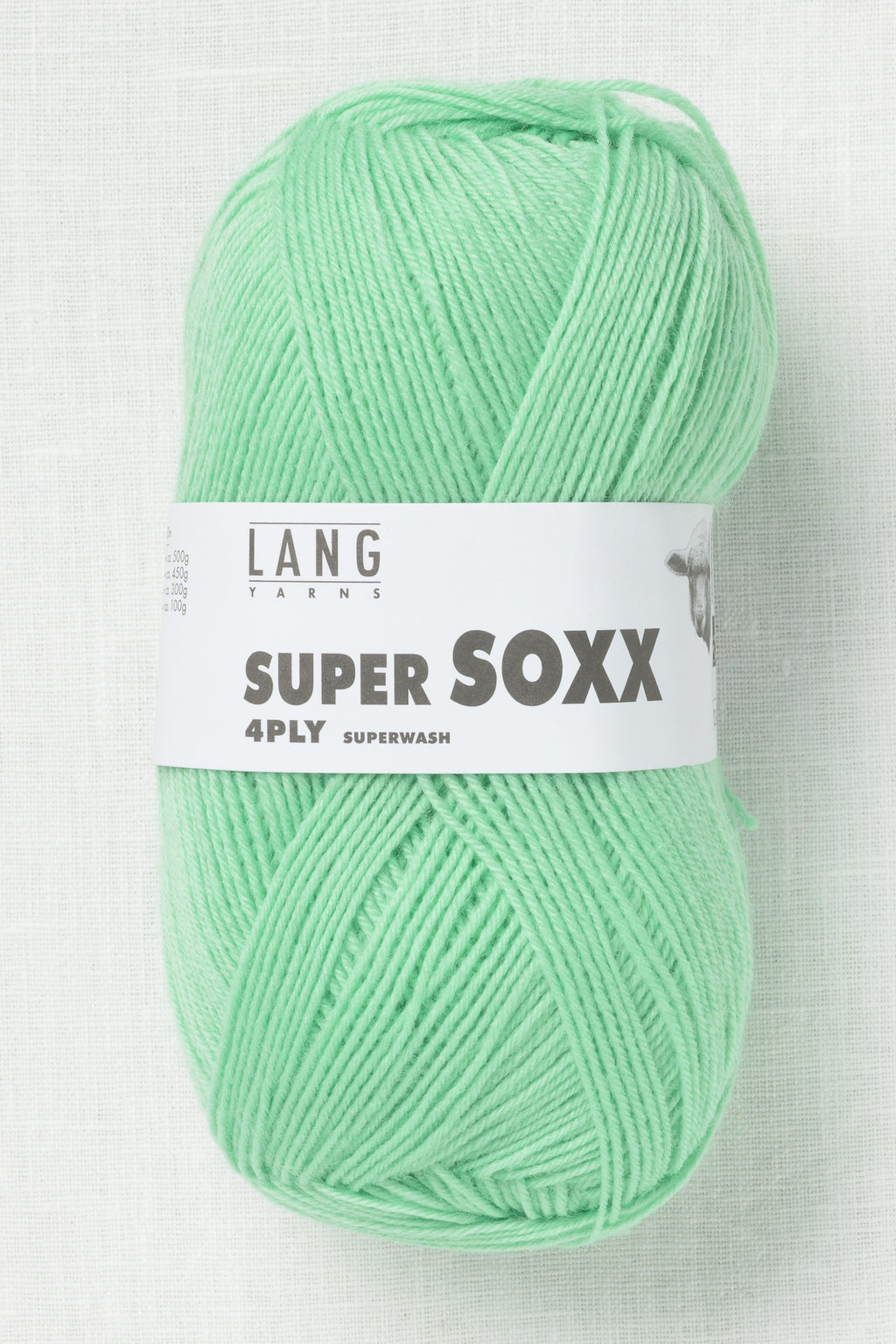 Lang Yarns Super Soxx 4Ply 58 Mint