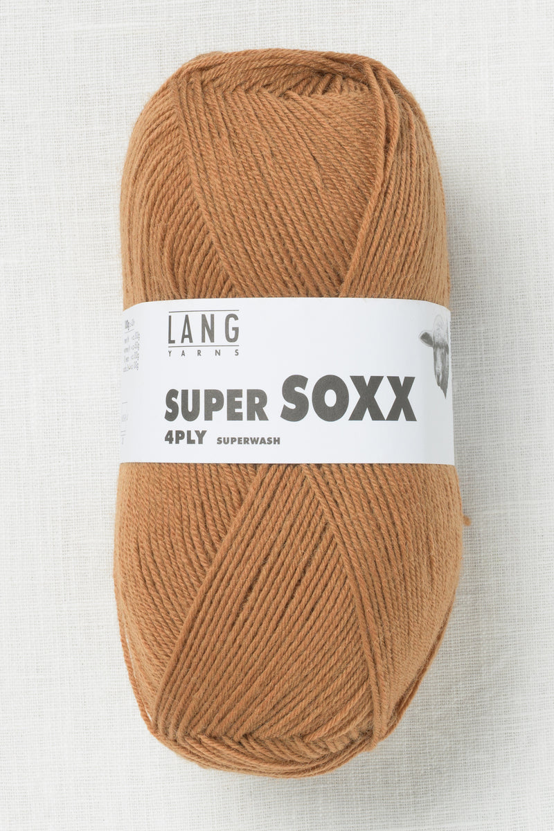 Lang Yarns Super Soxx 4Ply 39 Camel