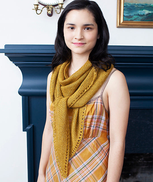 Demi Lune Scarf by Churchmouse Yarns and Teas