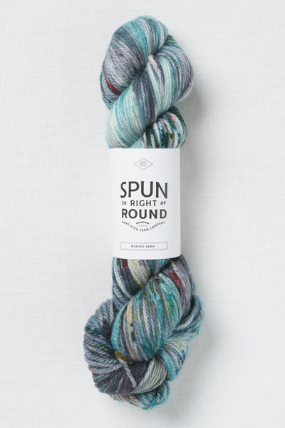 Spun Right Round Merino Aran Dr. Amp