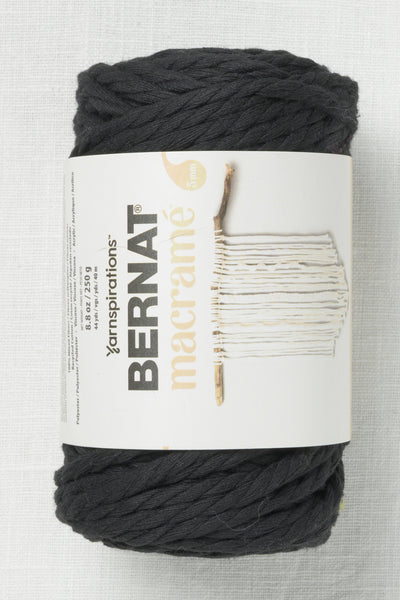 Bernat Macrame Black