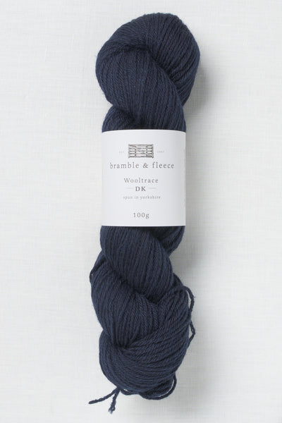Bramble & Fleece Wooltrace DK 318 Perfect Navy