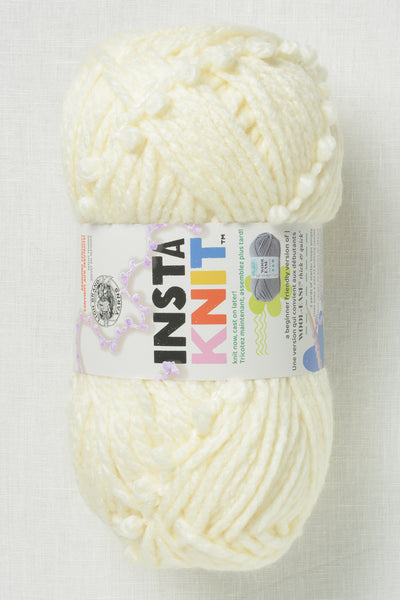 Lion Brand InstaKnit 098BD Creme de la Creme