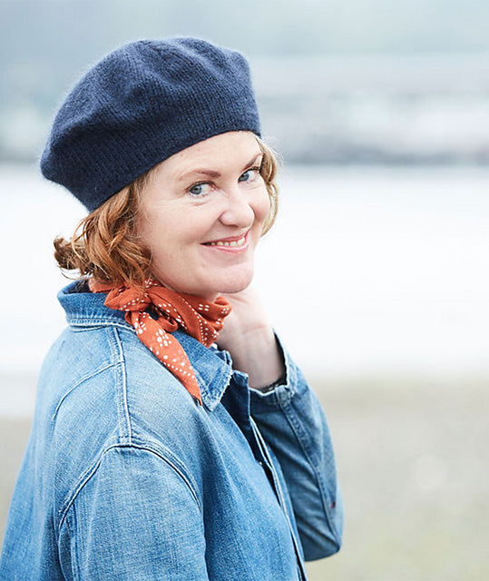Studio Beret by Churchmouse Yarns and Teas