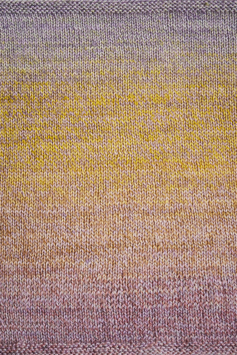 Urth Yarns Spiral Grain Sport Wisteria swatch