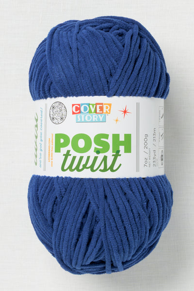Lion Brand Cover Story Posh Twist 110BA Blueberry