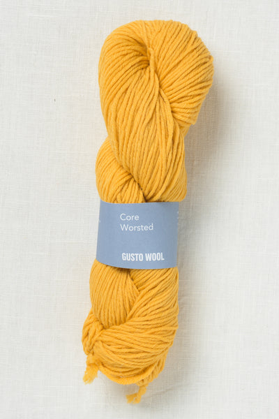 Gusto Wool Core Worsted 4122 Yellow