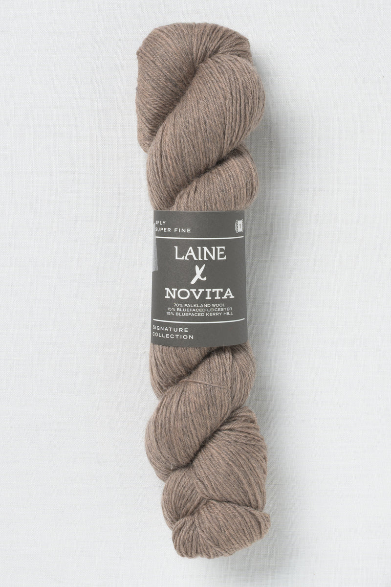 Laine X Novita 4ply 6191 Weathered Driftwood