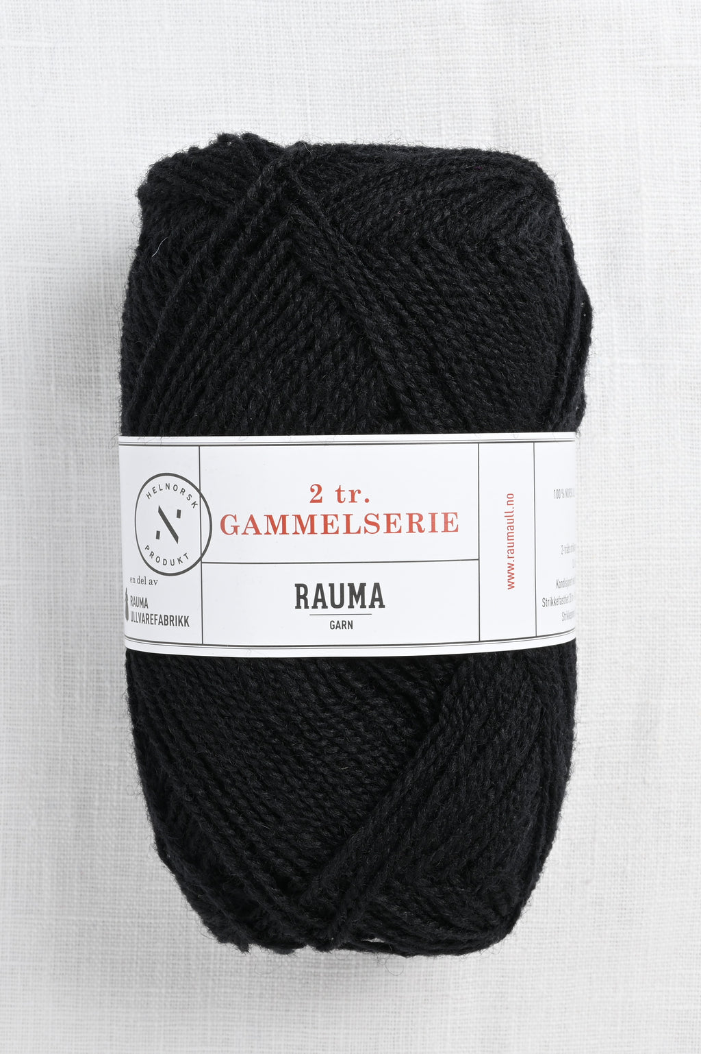Rauma 2-Ply Gammelserie 436 Black