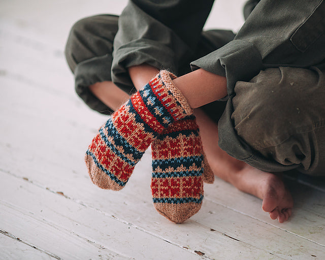 Adult Baltic Mittens by Peace Fleece