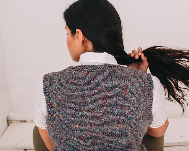 Simple Pie Vest - Adult by Peace Fleece
