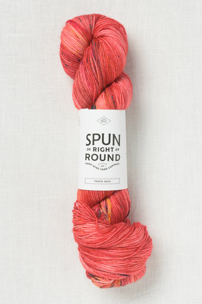 Spun Right Round Tough Sock Tulip