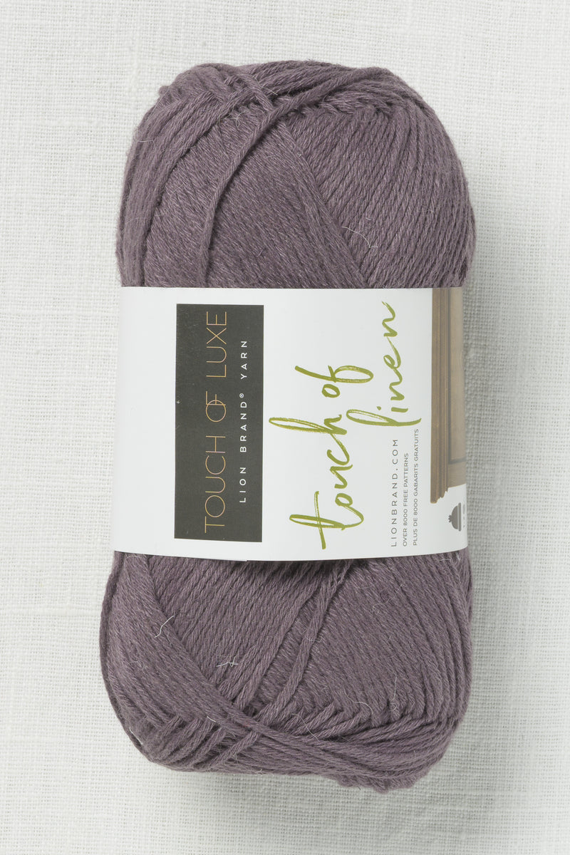 Lion Brand Touch of Linen 152AA Fog