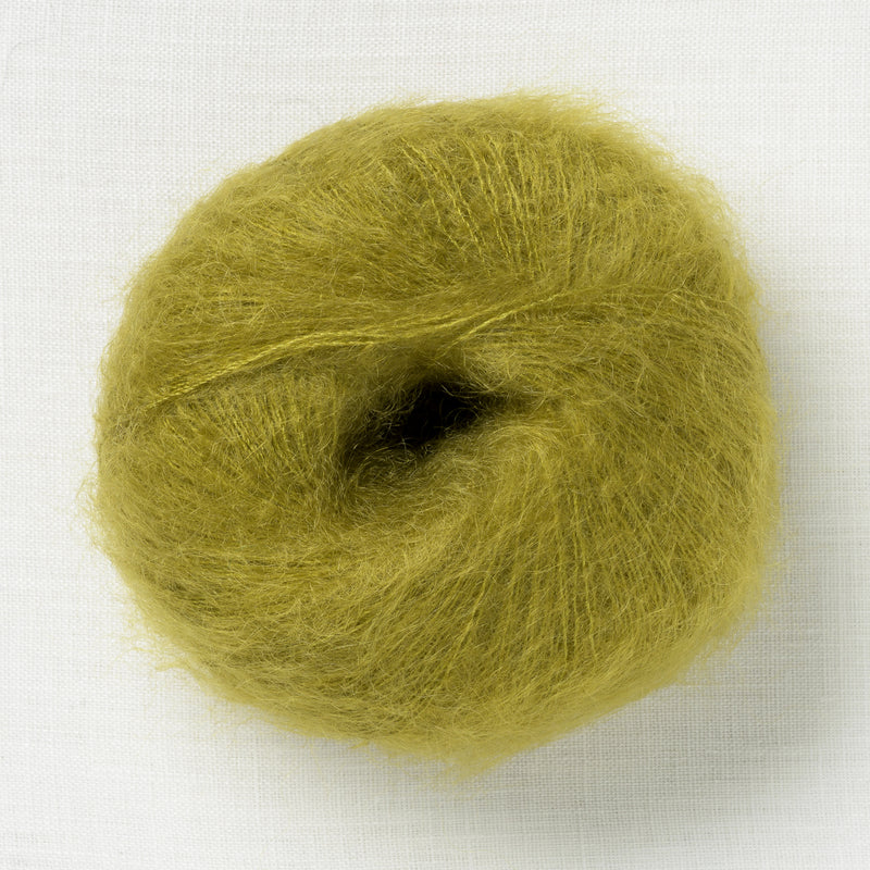 Knitting for Olive Soft Silk Mohair Green Woodpecker