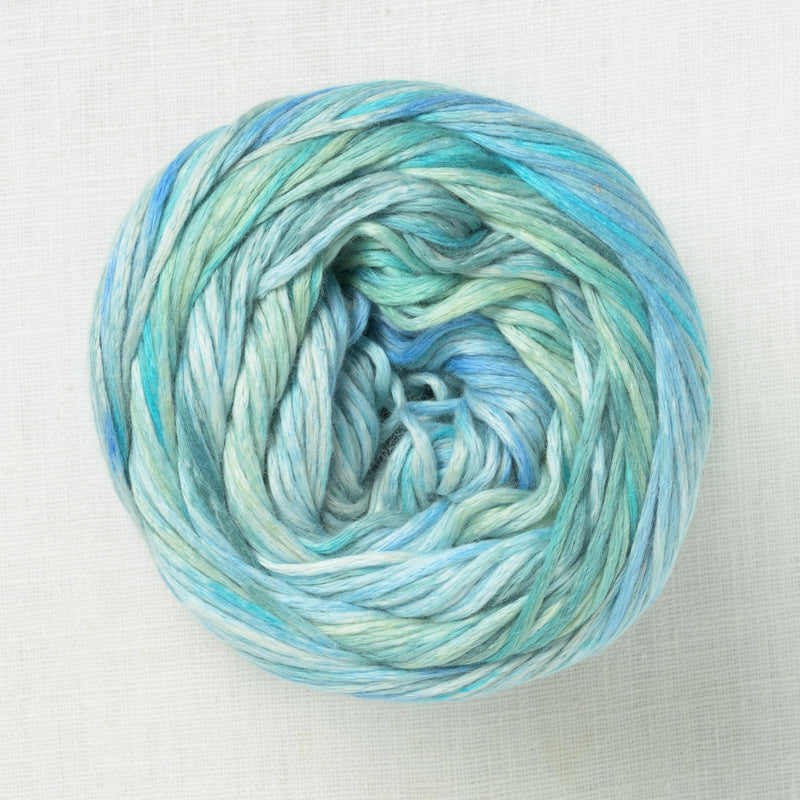 Juniper Moon Farm Cirrus Jacquard 406 Blue Lagoon