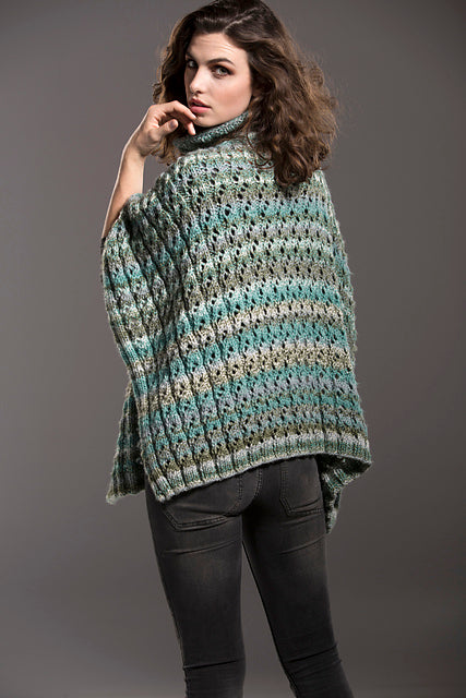 Hidden Treasure Poncho by Universal Yarn