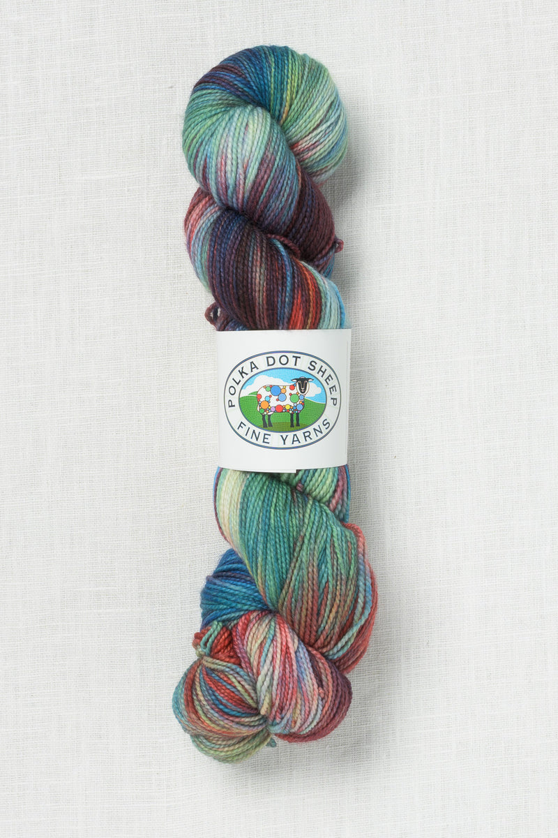 Polka Dot Sheep Tenderfoot 80/20 Nebula