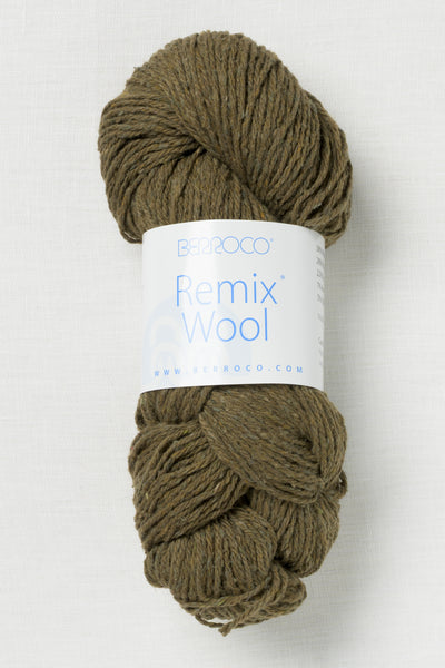 Berroco Remix Wool 12317 Olive Green