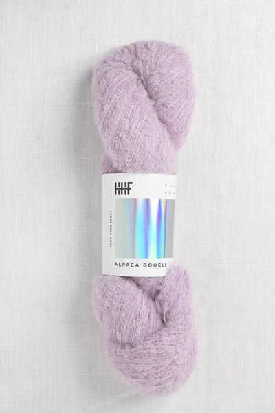 Hedgehog Fibres Alpaca Boucle Ghost