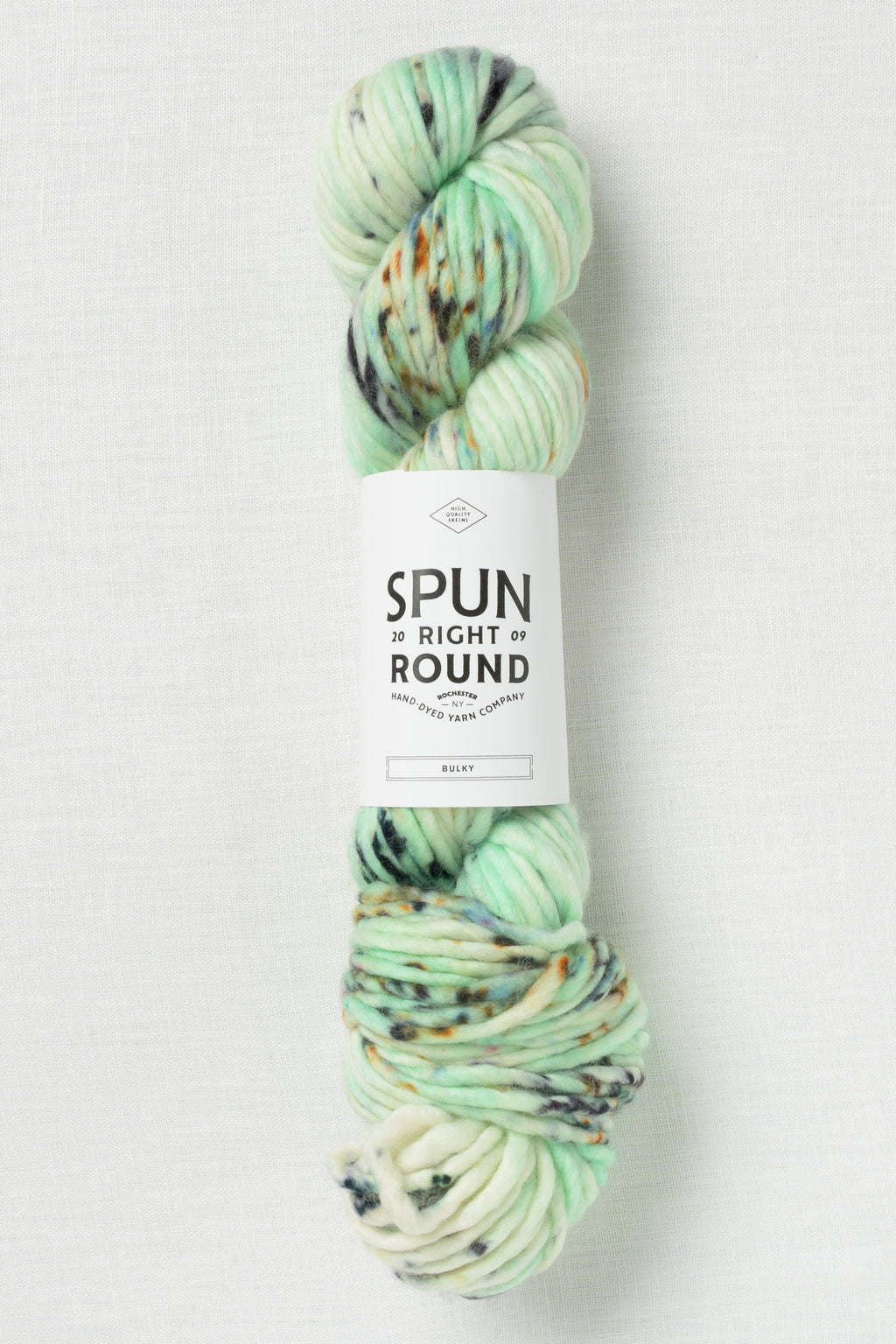 Spun Right Round Bulky Mint Chip