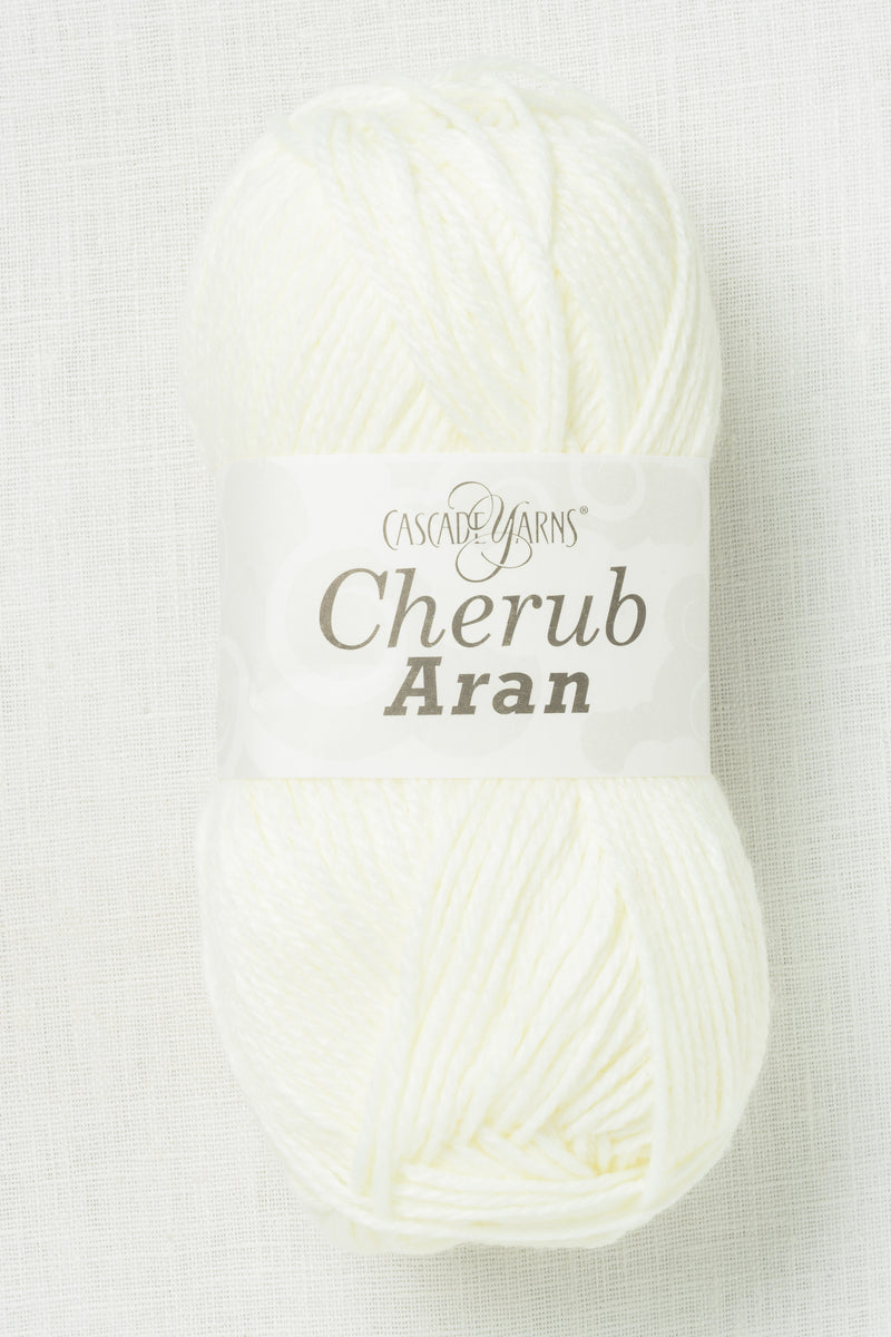 Cascade Cherub Aran 09 Ecru