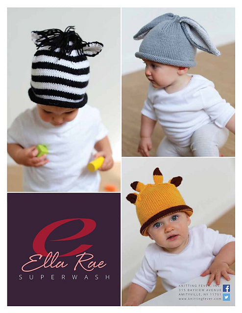 Bunny Hat by Ella Rae