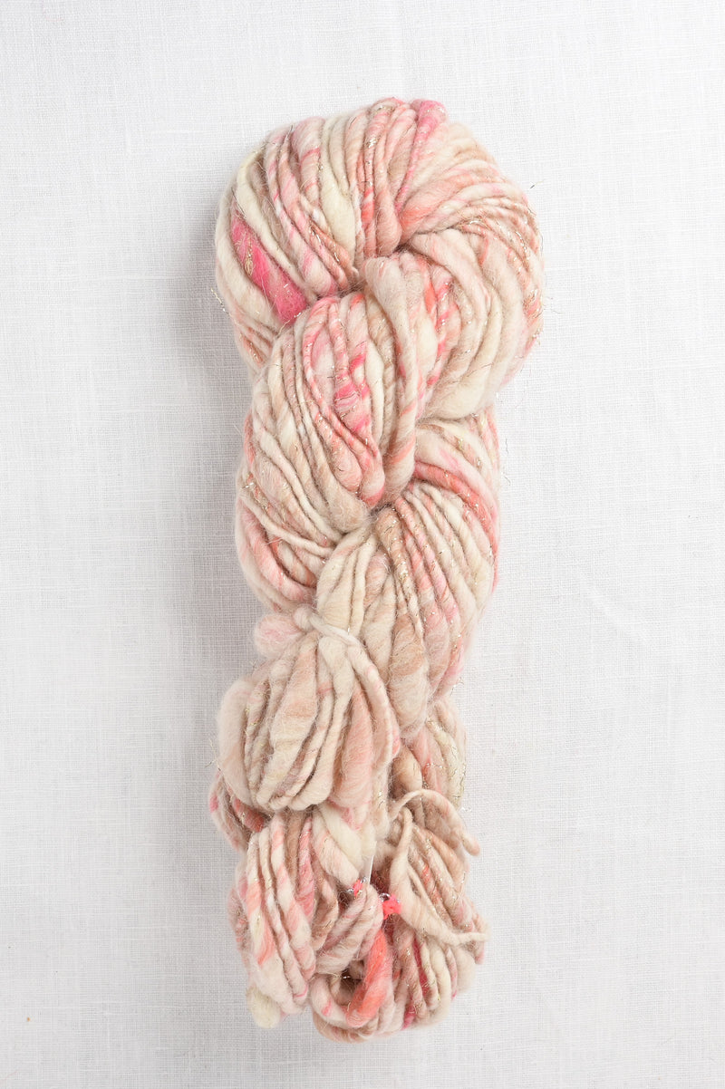 Knit Collage Cast Away Peachy Sparkle