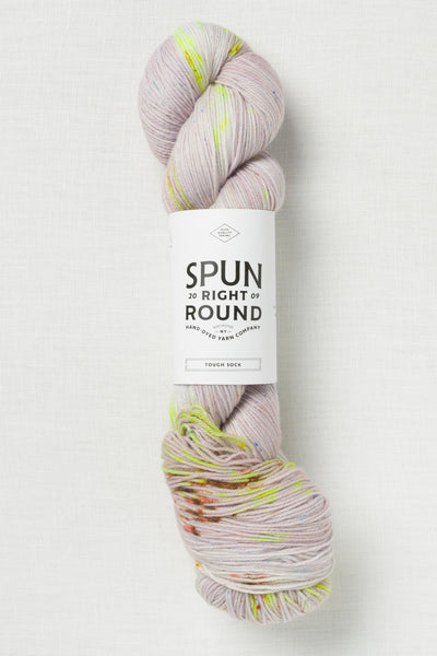 Spun Right Round Tough Sock Ethereal