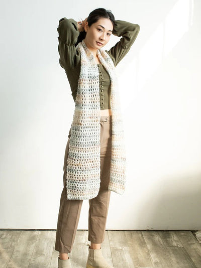 Kistler Knit Scarf (Knit) by Lion Brand Yarn