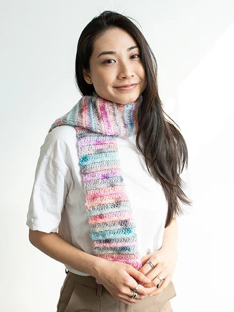 Colwyn Crochet Scarf (Crochet) by Lion Brand Yarn
