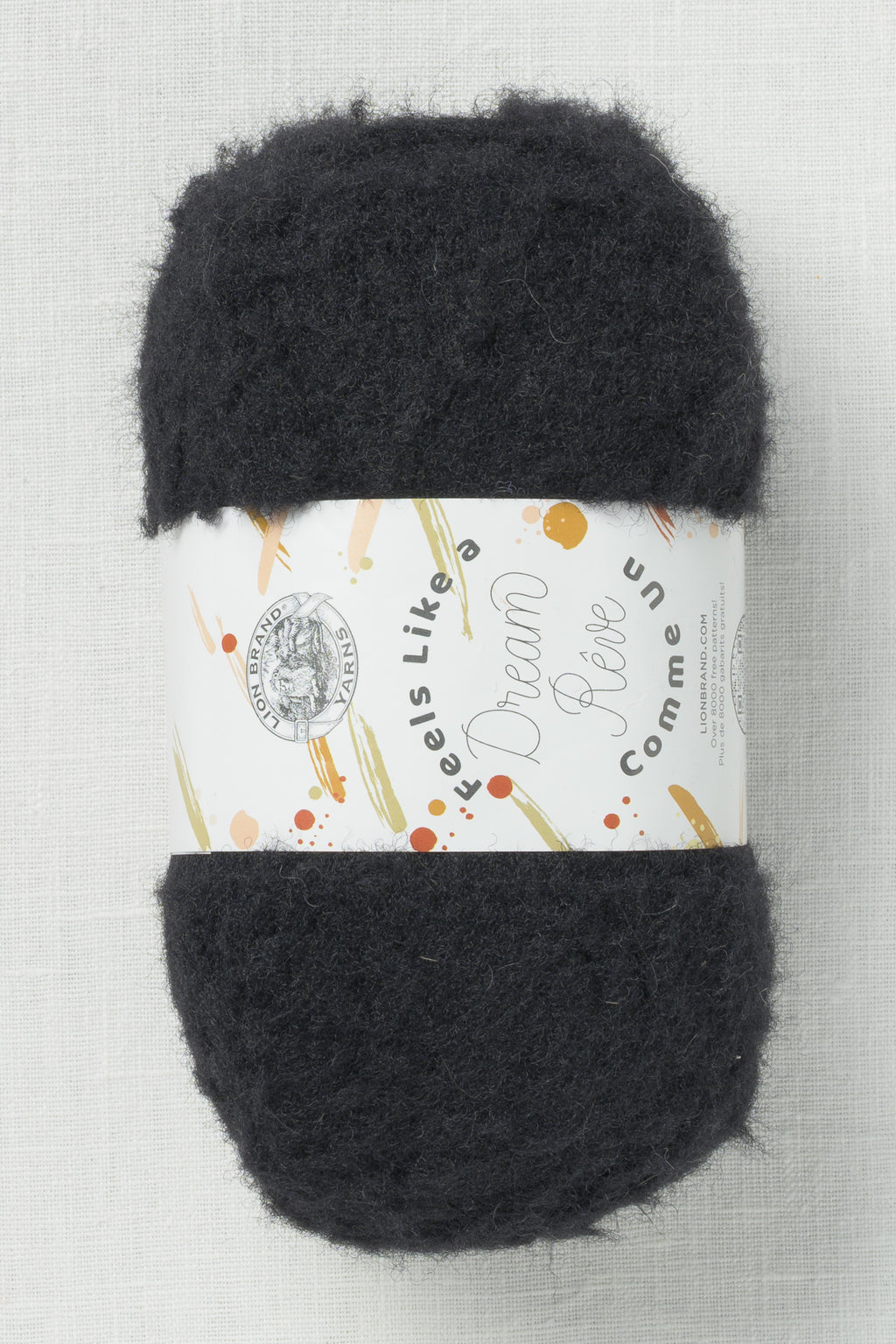 Lion Brand Feels Like a Dream 153AG Caviar