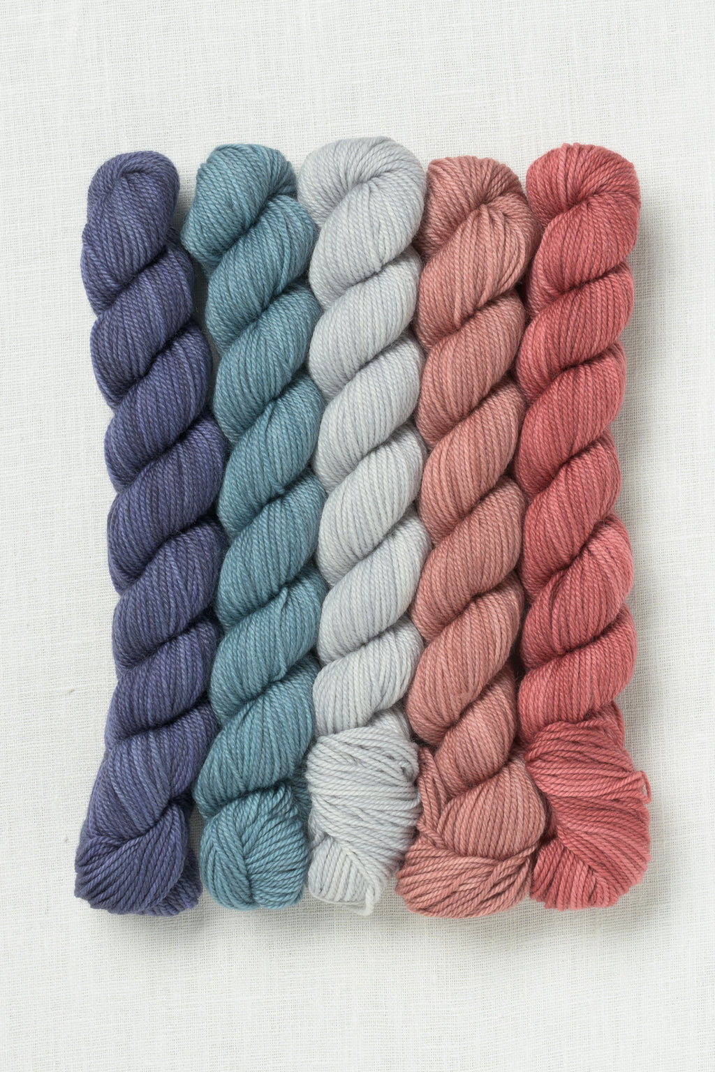 Sweet Georgia Party of Five Tough Love Sock Mini Skein Set Modern Desert