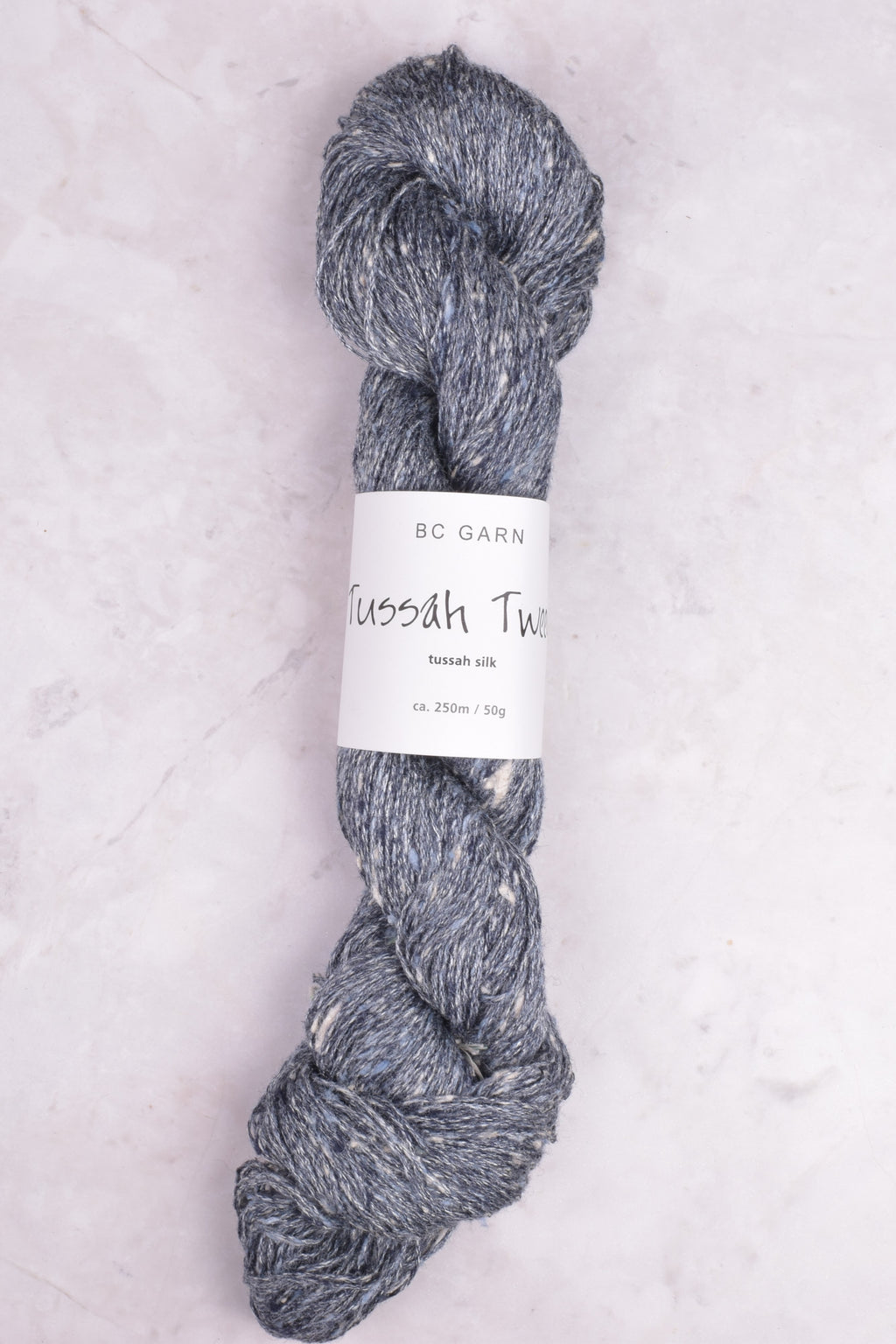 BC Garn Tussah Tweed 30 Gray Blue (Discontinued)