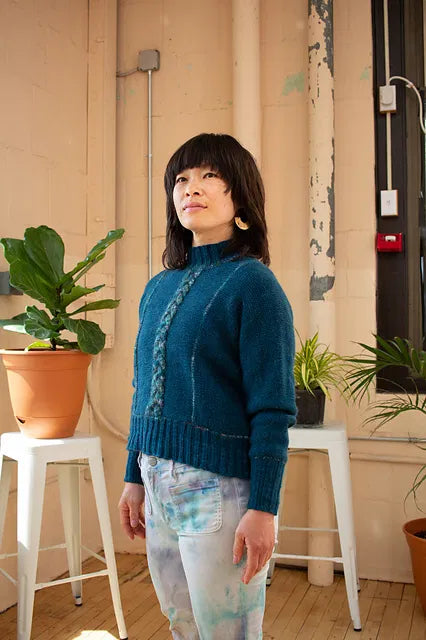 Shana Sweater + Hat by Stephanie Earp