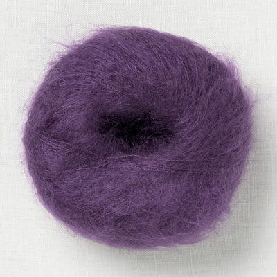 Knitting for Olive Soft Silk Mohair Plum