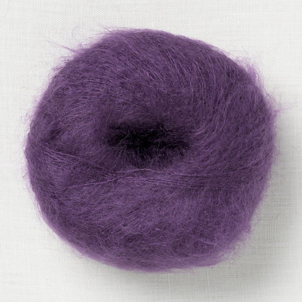 Knitting for Olive Soft Silk Mohair Plum