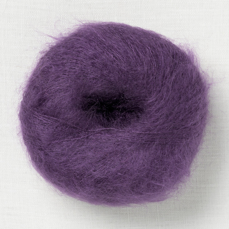 Knitting for Olive Soft Silk Mohair Plum