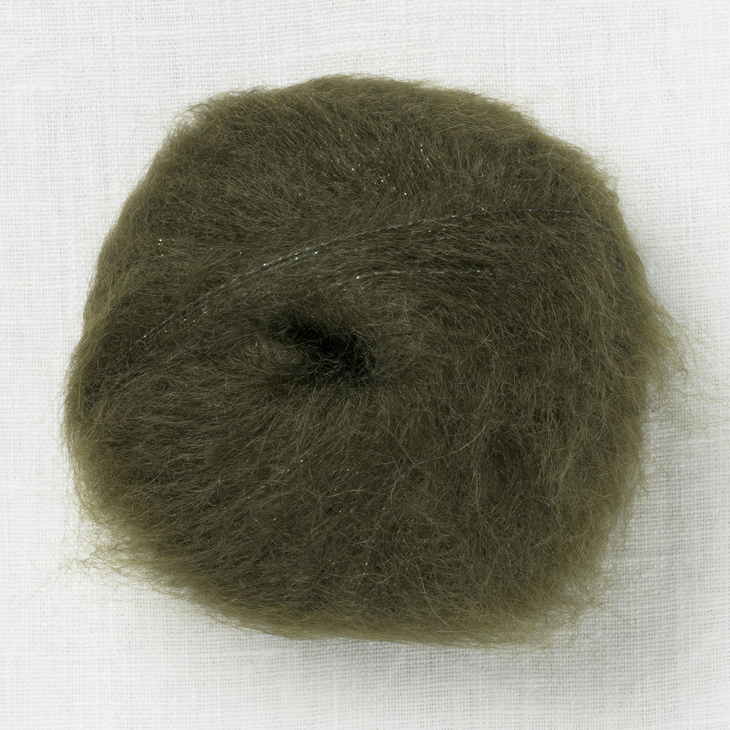 Lang Yarns Mohair Luxe Lame 98 Dark Olive