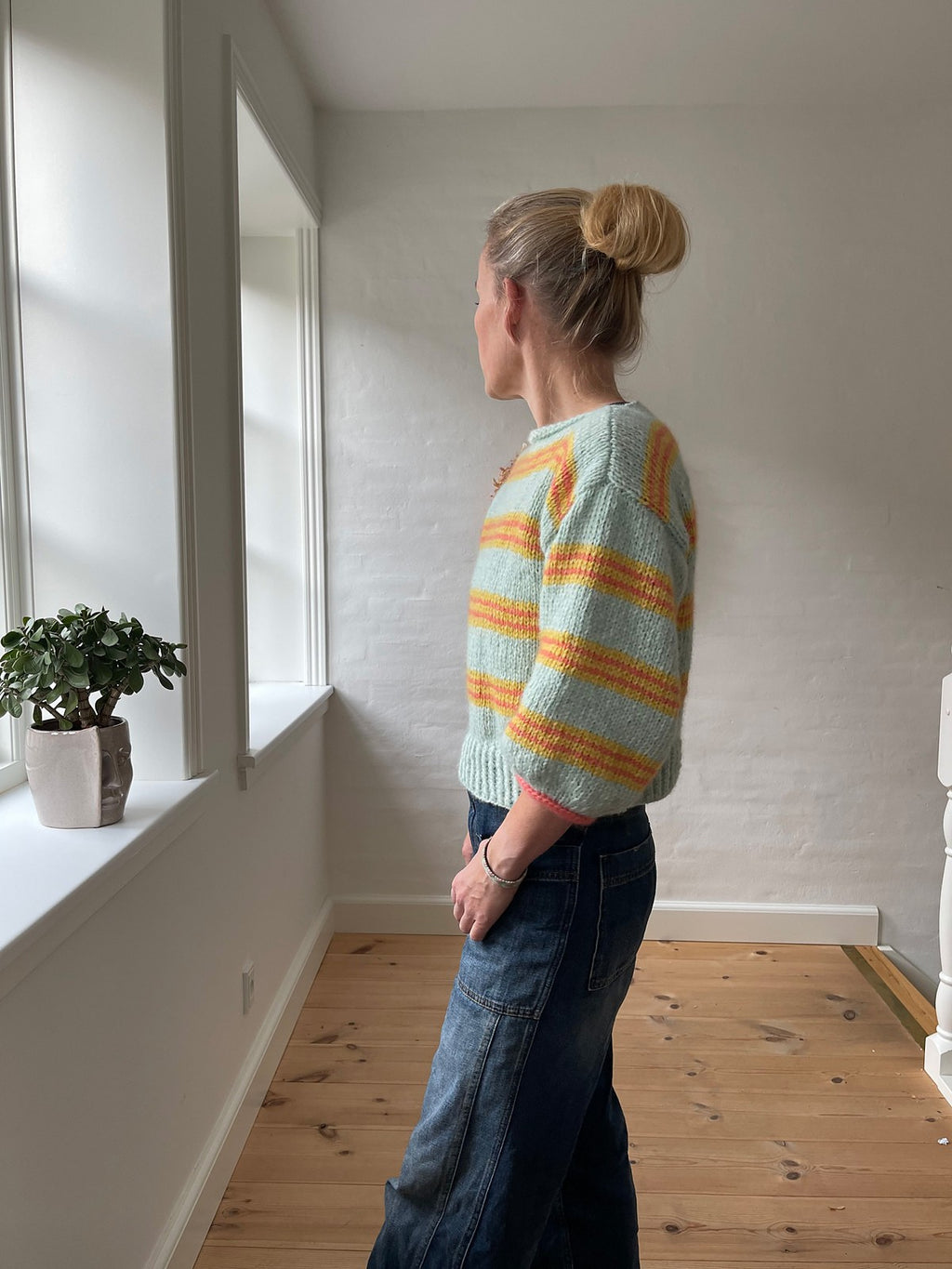 Karla's Sweater in Snefnug by Trine Meulengracht