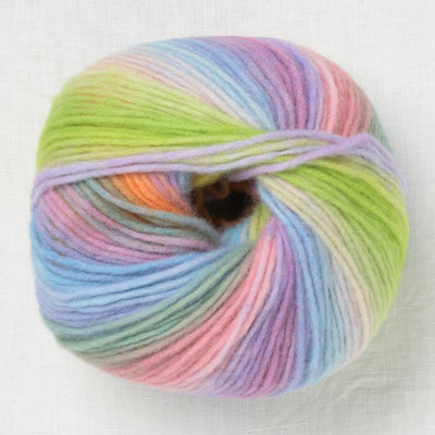 Lang Yarns Cloud 22 Purple Orange Yellow Green