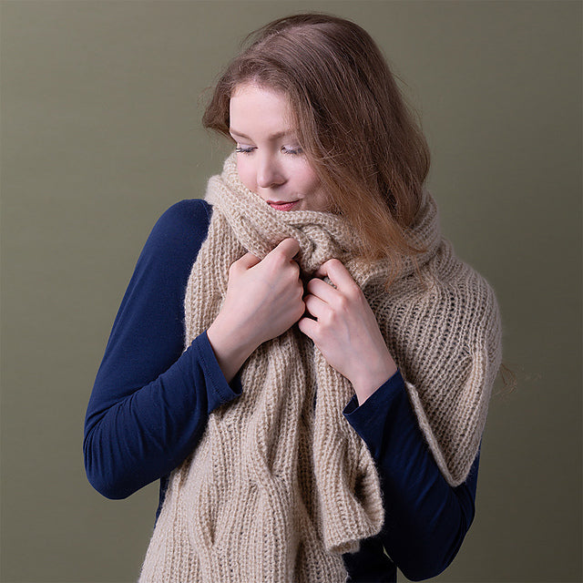 Braided Waves Scarf by Pascuali Designs