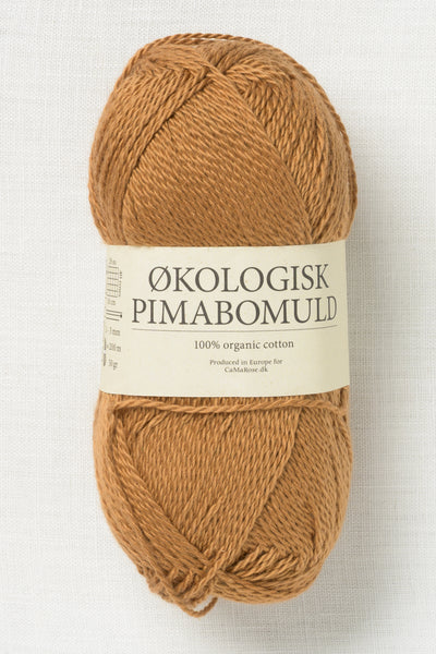 CaMaRose Økologisk Pimabomuld 3712 Gylden (Golden)