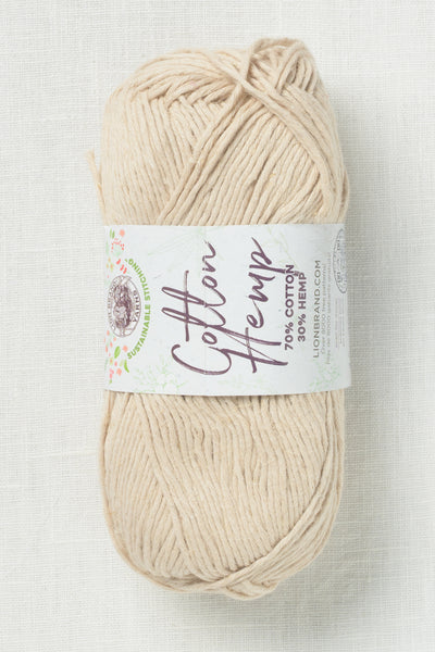Lion Brand Cotton Hemp 098AM Husk