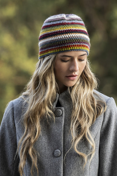 27 Color Crochet Hat by Bobbi Intveld