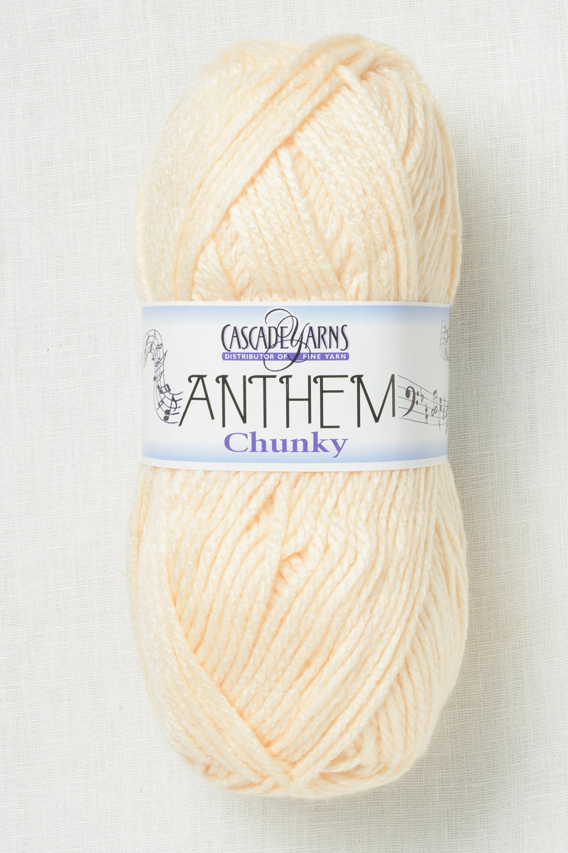 Cascade Anthem Chunky 40 White Peach
