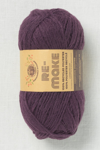 Lion Brand Re-Make 145F Eggplant