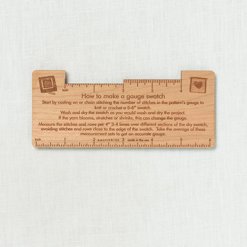 Katrinkles Double-Sided Trouble Shooting Gauge Swatch Tool
